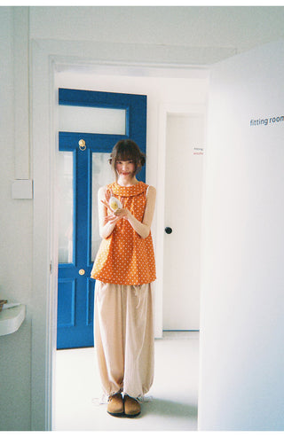 lace-up trousers