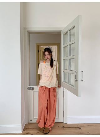 lace-up trousers