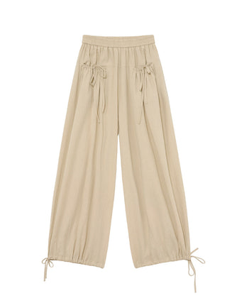 lace-up trousers