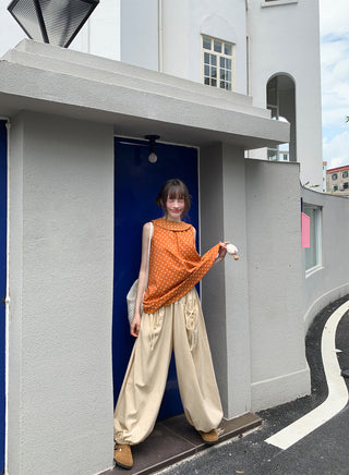 lace-up trousers