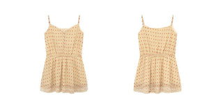 strawberry slip dress