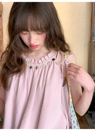shell lace Top
