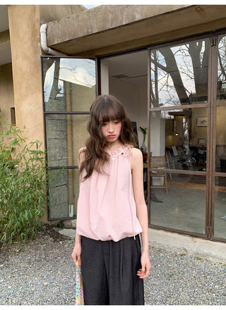 shell lace Top