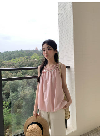 shell lace Top