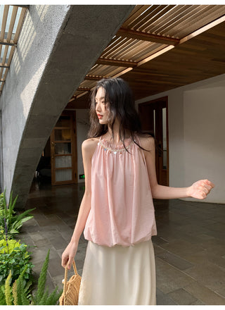 shell lace Top