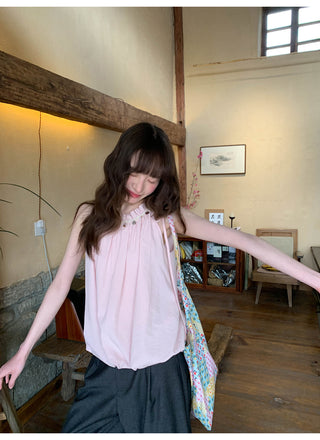 shell lace Top
