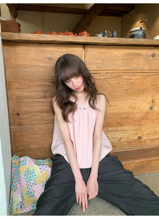 shell lace Top