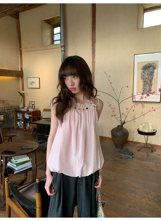 shell lace Top