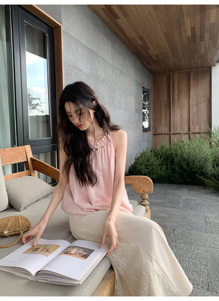 shell lace Top