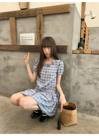 flower sleeve dress 01