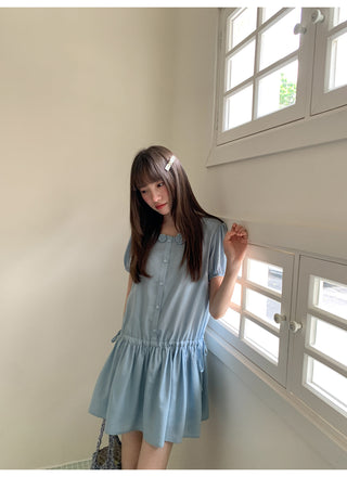flower sleeve dress 01