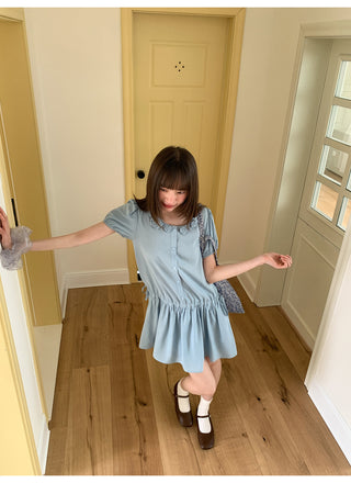 flower sleeve dress 01