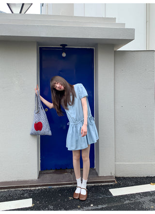 flower sleeve dress 01
