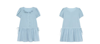 flower sleeve dress 01