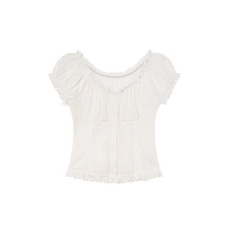 lace waist shirt