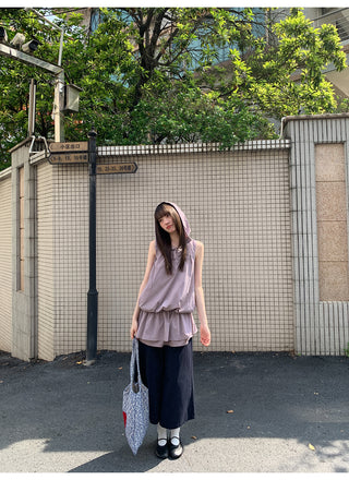 hooded tooling dress