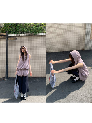 hooded tooling dress