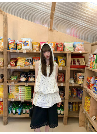 hooded tooling dress