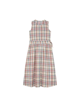 plaid lace dress