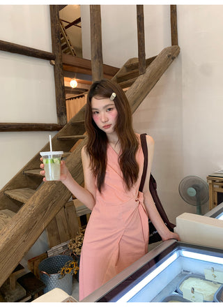 cross strap dress