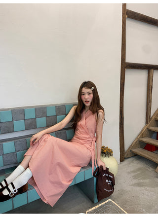 cross strap dress