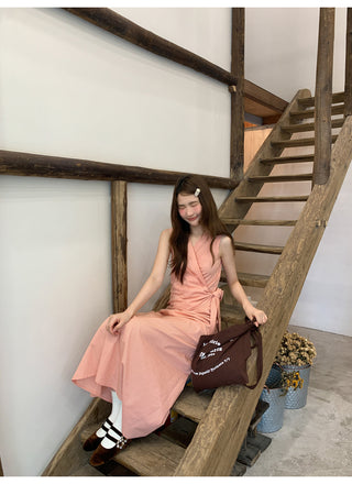 cross strap dress