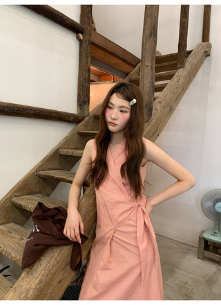 cross strap dress
