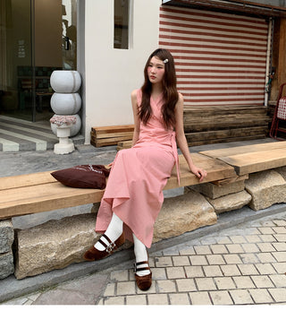 cross strap dress