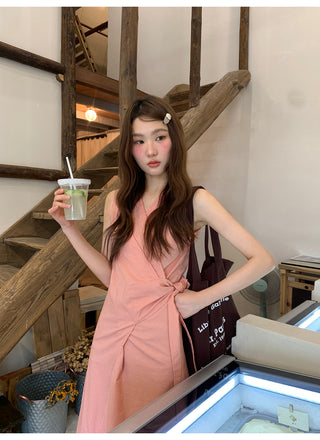 cross strap dress