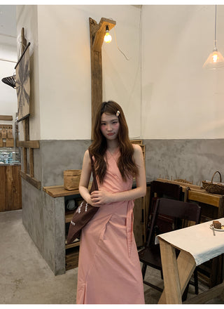 cross strap dress