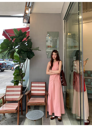cross strap dress
