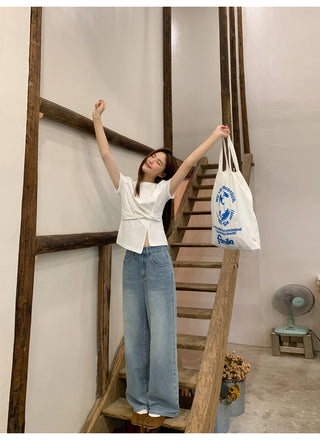 high waist jeans