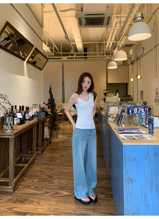 high waist jeans