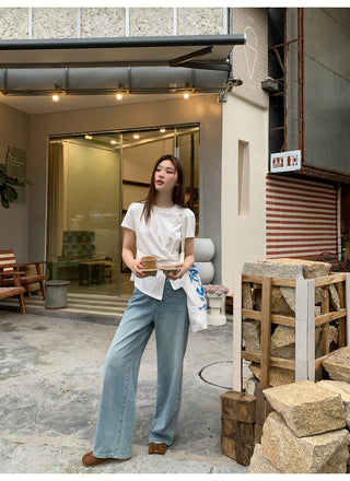 high waist jeans