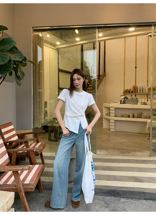 high waist jeans