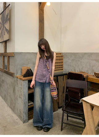 antique wide jeans