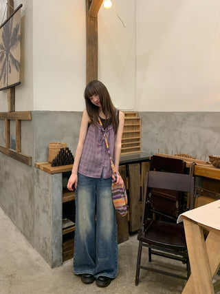 antique wide jeans