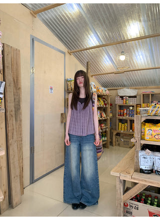antique wide jeans