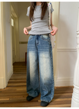 antique wide jeans