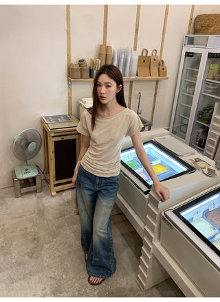 antique wide jeans