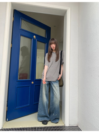 antique wide jeans
