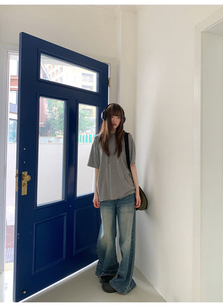 antique wide jeans