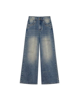 antique wide jeans