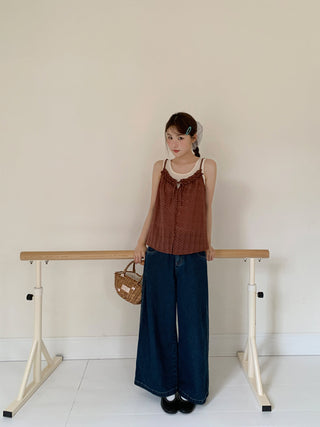 dark cropped jeans