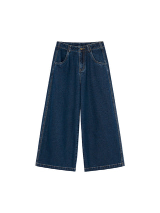 dark cropped jeans