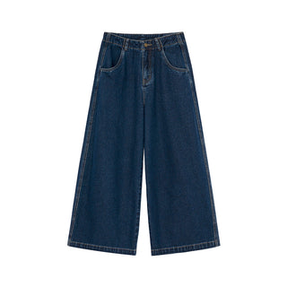 dark cropped jeans
