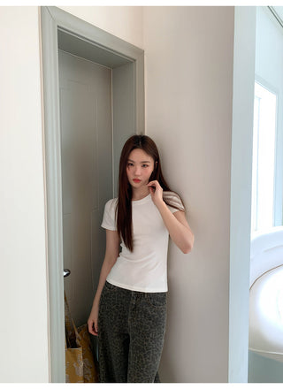 leopard print jeans