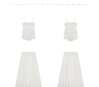 sling skirt suit