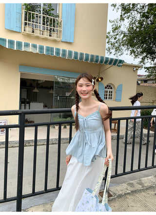 sling skirt suit