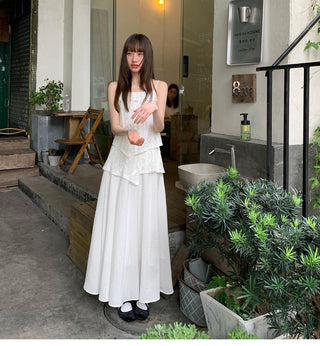 sling skirt suit